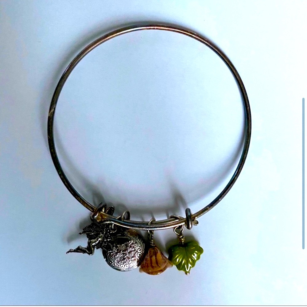 SpringGreen Fairy Charm Bangle.